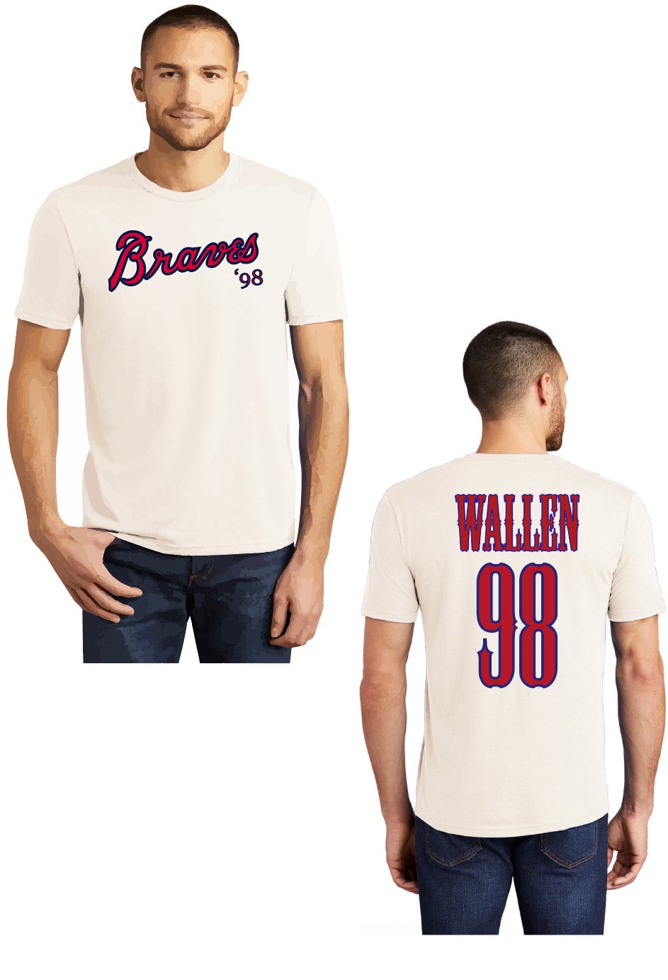 98 Braves Pocket Tee